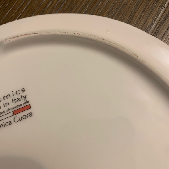 Ceramica Cuone (Ceramics Made in Italy) Dw/Micro Safe. Cheeseboard/serving - Picture 8 of 13